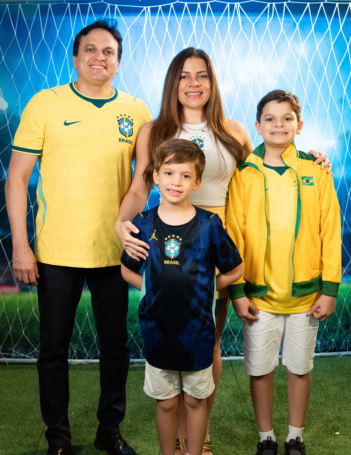 Registro em família fornecido pela coordenação
