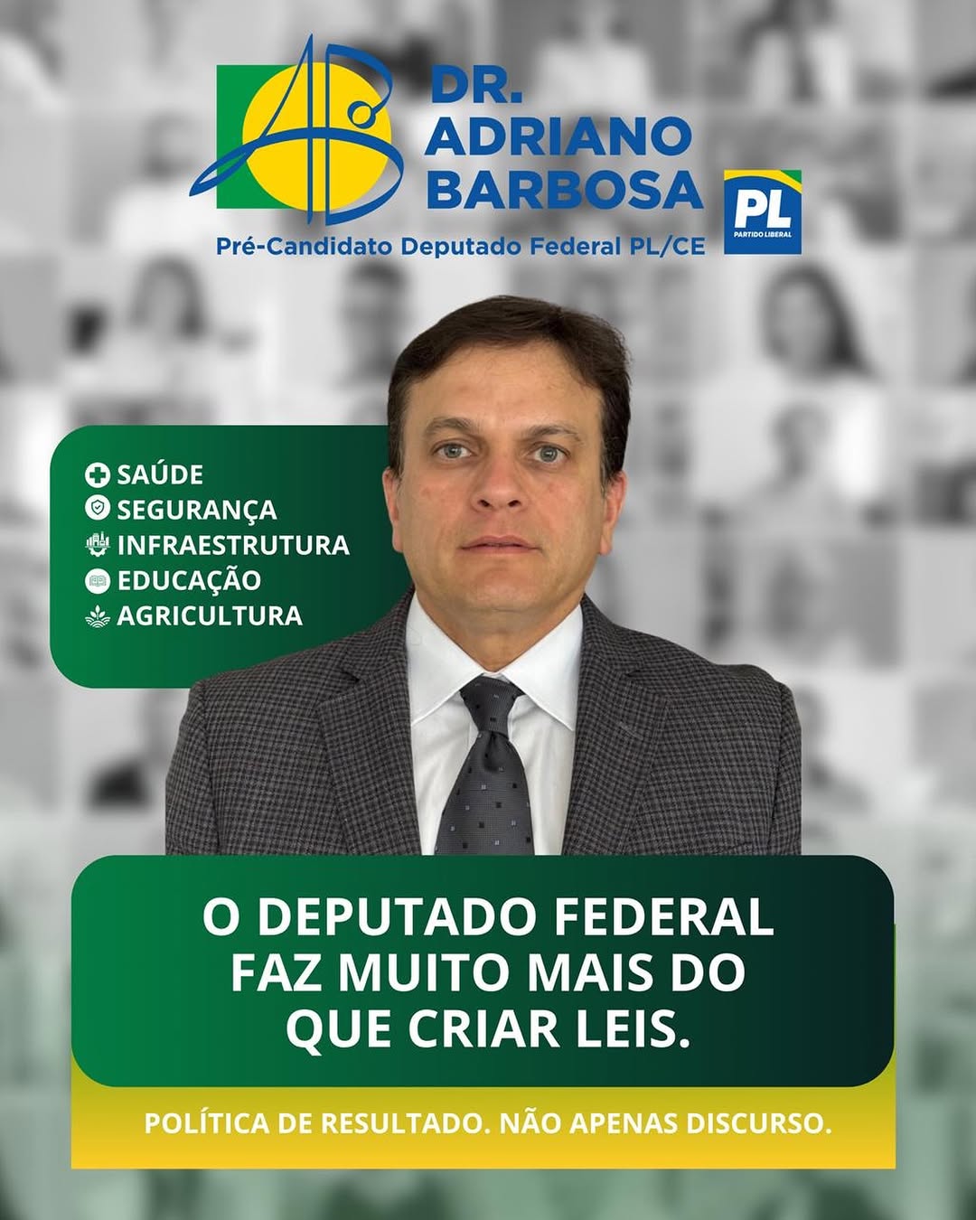 Dr. Adriano Barbosa em retrato institucional